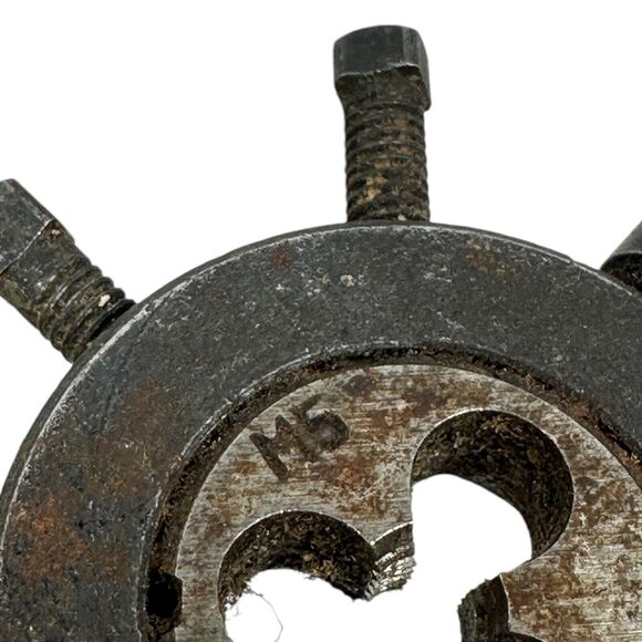 Vintage M5 D20mm 460K 33C Professional Thread Cutting Die Heavy Duty Hand Tools - Picture 9 of 11